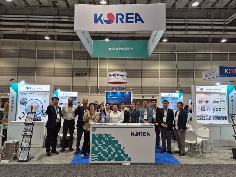 사진 = 2024 WEFTEC 한국관 참여기업 관계자