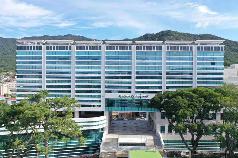 사진 = 해남군청 신청사 전경