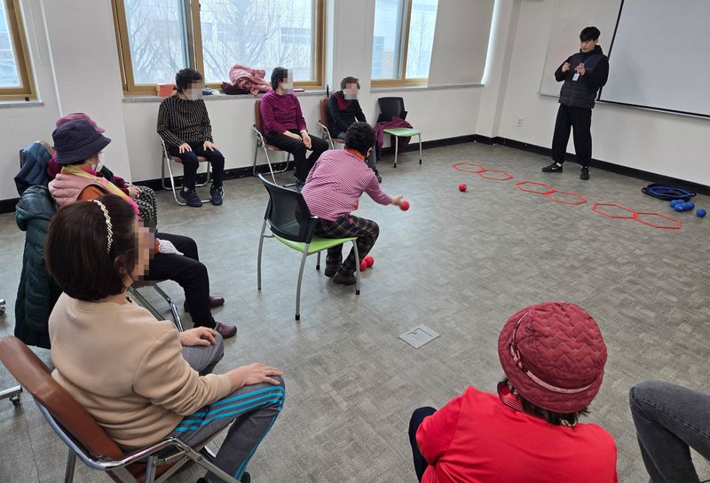사진 = 광산구 장애인 즐거운 뉴스포츠 교실