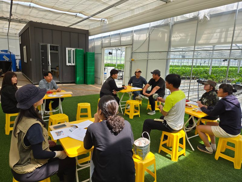 사진설명 = 담양군 청년농업인, 자발적 순회 학습으로 실전 역량 키워