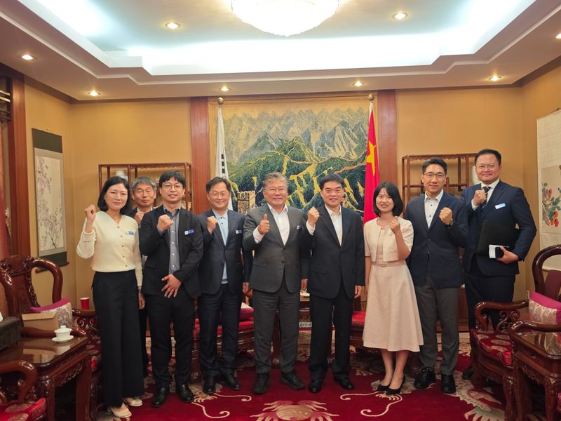사진설명 = 영광군, 주광주중국총영사 방문