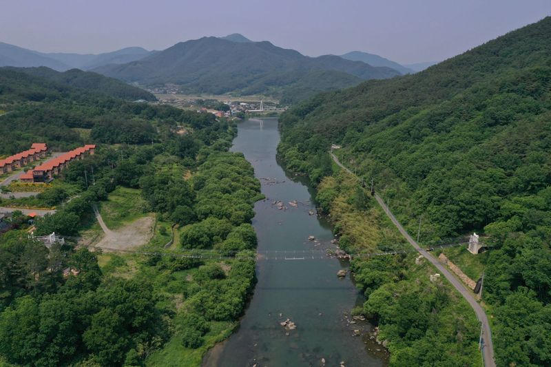 사진설명 =곡성 대황강모험시설 개장