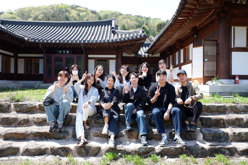 사진설명 = 심청한옥마을 워케이션 참가자들