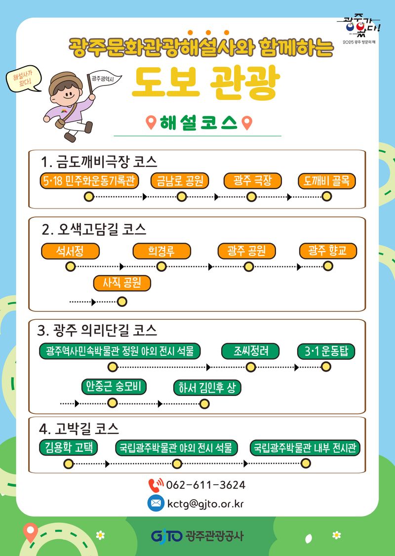 사진설명 = 해설사 도보관광코스
