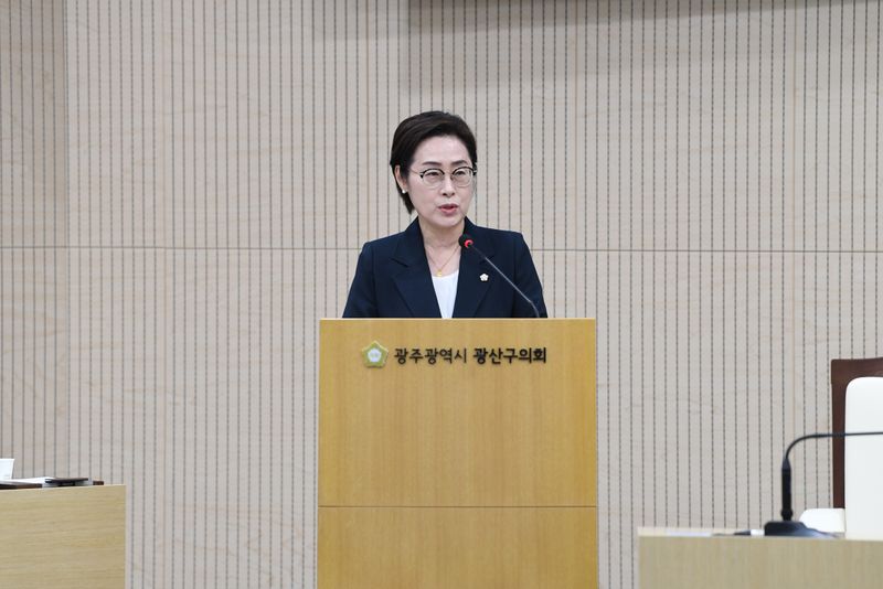 사진설명 = 광주광역시 양만주 광산구의원, “‘시민안전보험’ 일원화로 형평성 확보”