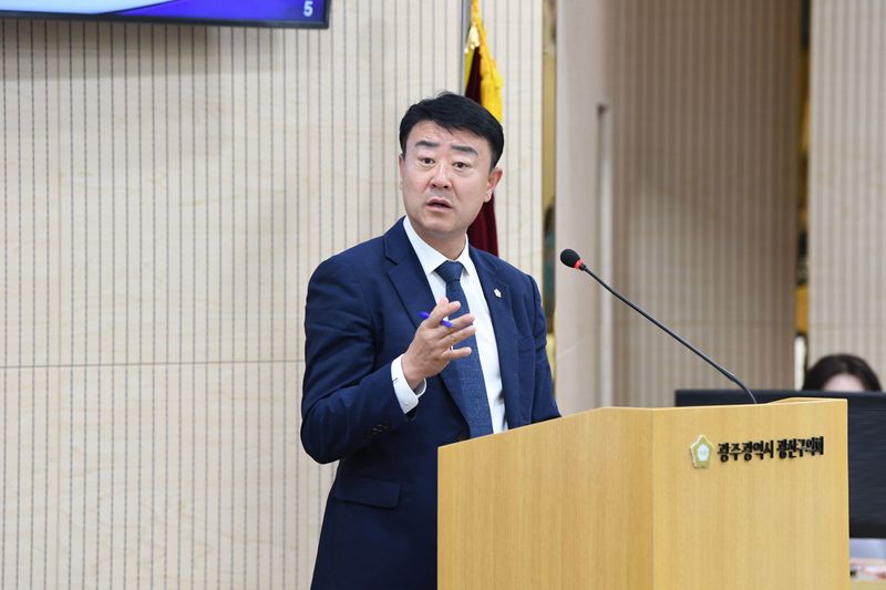 사진설명 = 제297회 광산구의회 정례회 제3차 본회의 사진