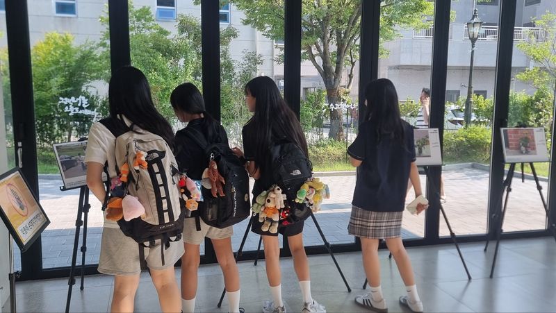 사진설명 = 담양군, 청소년이 제안한 환경 아이디어 전시