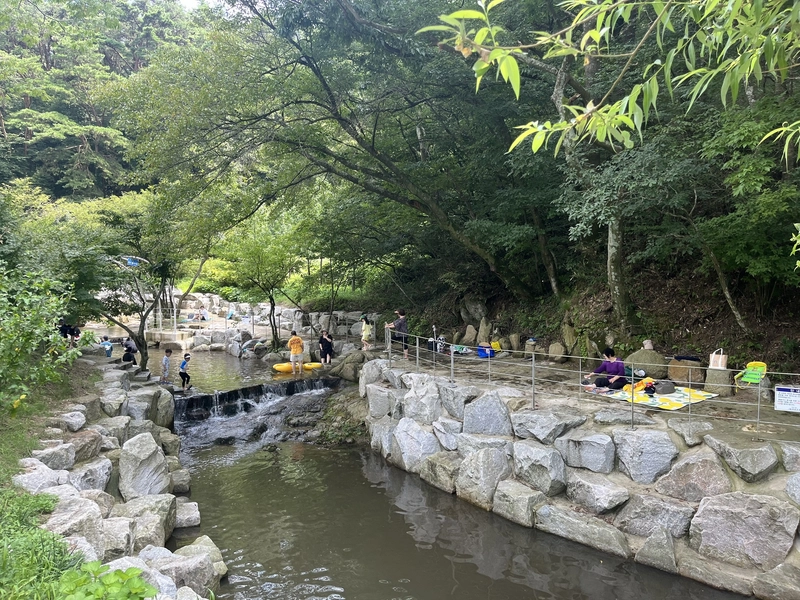 사진설명 = 안골 계곡 사진