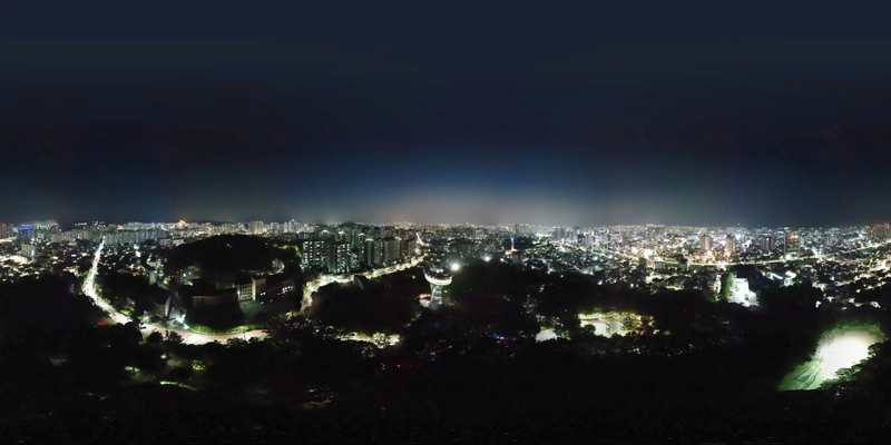 사진설명 = 사직공원전망대 야간경관