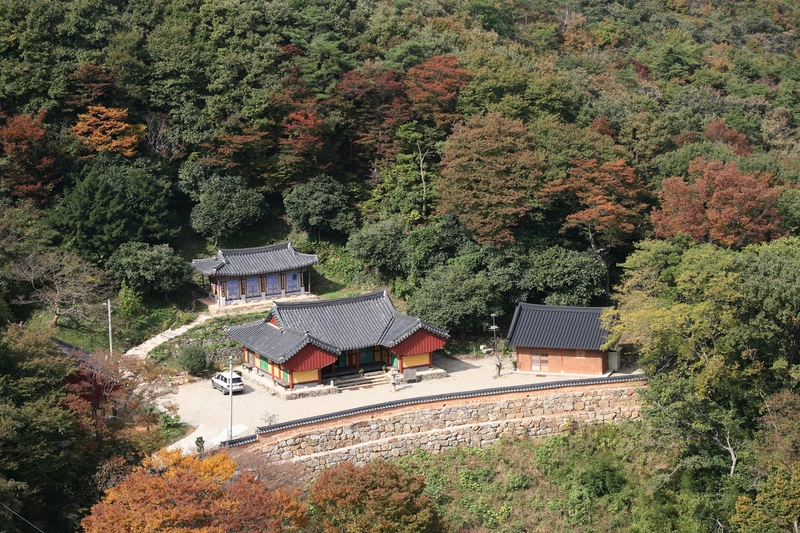 사진설명 = 전통사찰로 지정된 무안군 목우암 전경