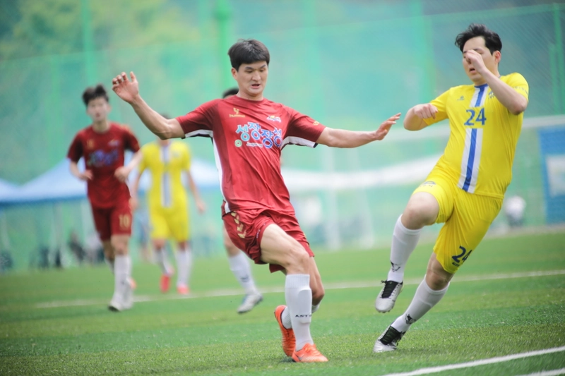 사진설명 = 지난 4월 전남체전 축구시합이 열린 장성호 축구장