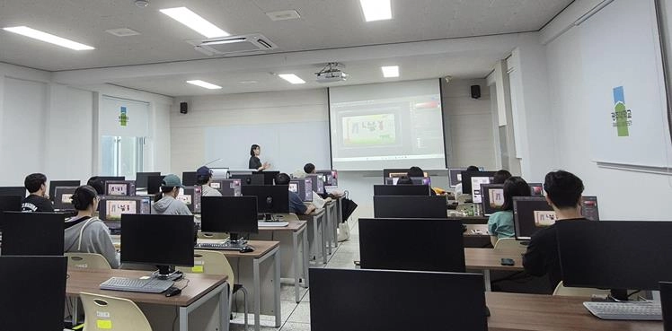 사진설명 = 광주대 대학일자리플러스센터 ‘ACP(포토샵) 자격증 과정’ 성료