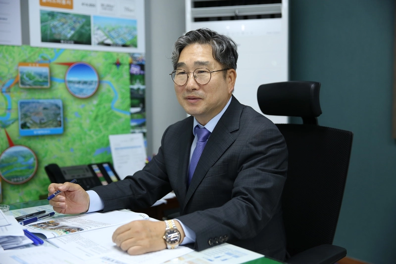 사진설명  = 강상구 나주부시장 업무 모습. (사진제공-나주시)