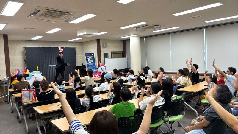 사진설명 = 서구, 도서관에서 즐기는 여름방학