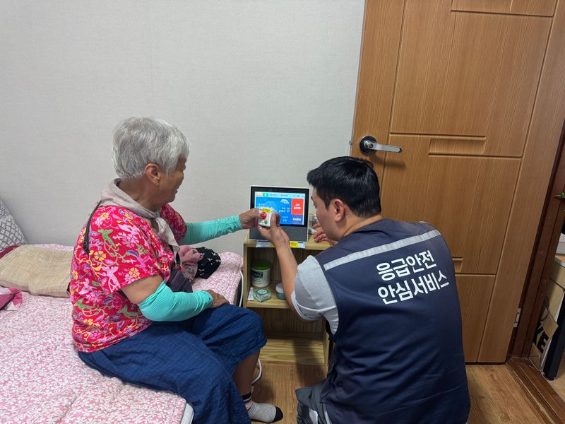 사진설명 = 담양군, 빈틈없는 응급안전안심서비스 가동