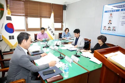 영광군의회, 의원연구단체 운영심의위원회 개최