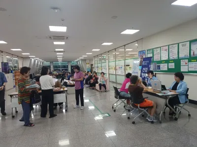 한국건강관리협회 광주전남지부,  화순군 나드리노인복지관서 건강캠페인 실시