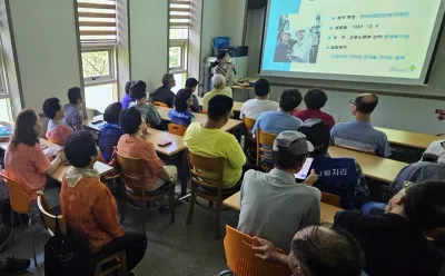 장흥군, 장애인일자리사업 참여자 대상 안전보건교육 실시