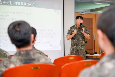 초급장교와 지휘관이 한자리에...