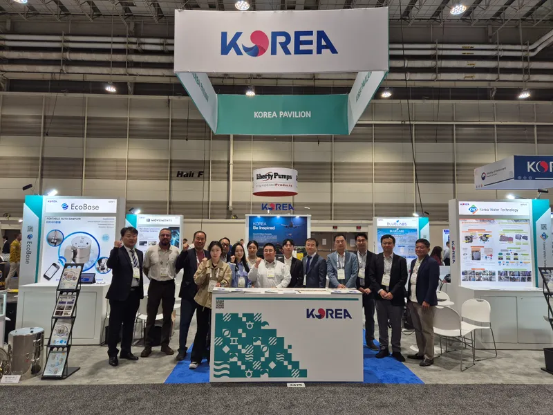 사진 = 2024 WEFTEC 한국관 참여기업 관계자