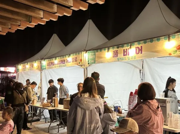 사진 = 고흥군, 창업 청년 성장 지원을 위한 ‘청년 프리마켓’ 성황