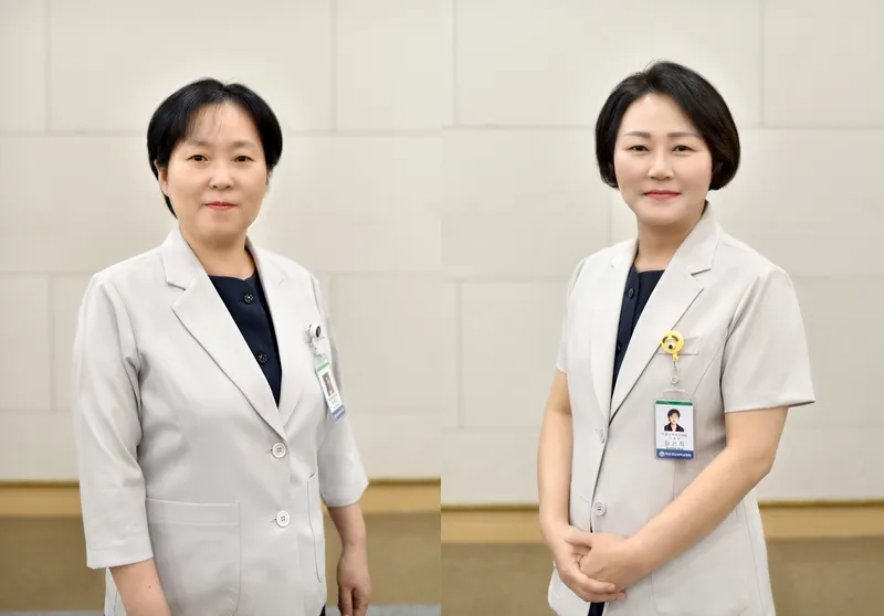 사진 = (왼쪽부터) 박현진 장은희 팀장