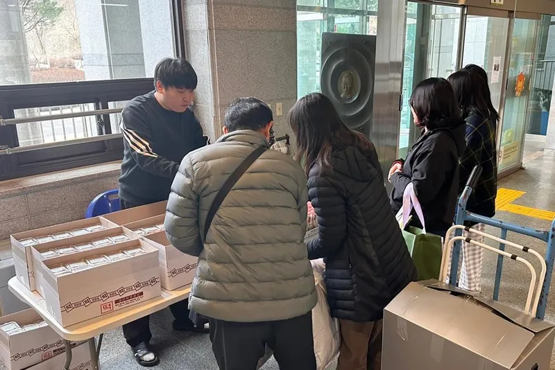 사진 = 광주대 생활관, 2025학년도 1학기 입사생 환영행사