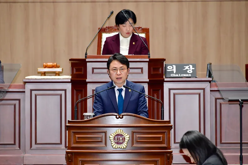 사진 = 박수기 의원 5분자유발언