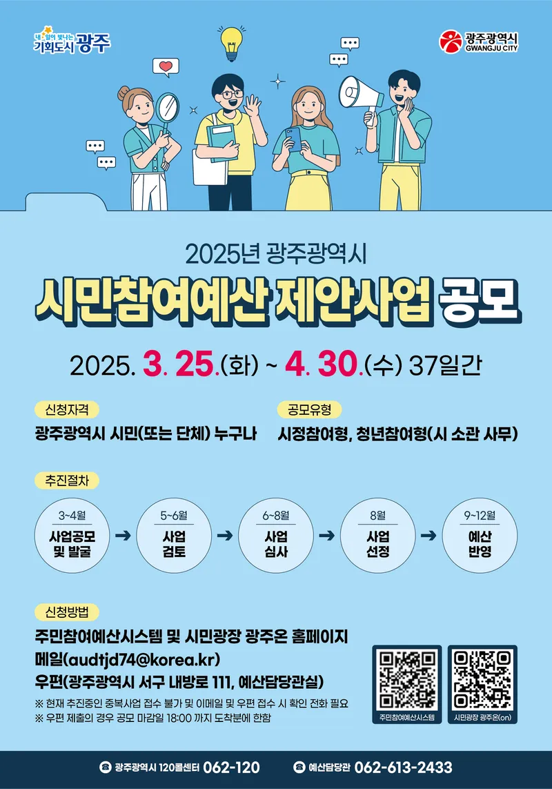 사진 = 시민참여예산 공모사업 포스터
