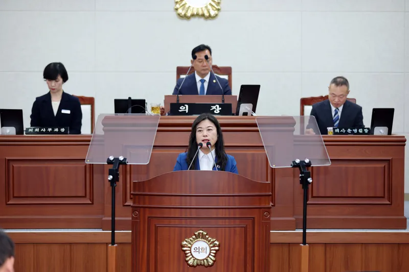 사진설명 = 제301회 임시회 1차 본회의