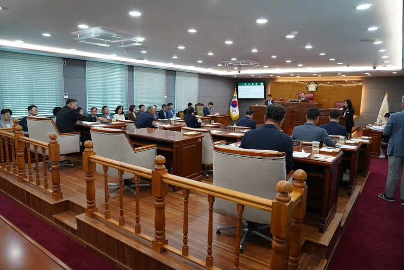 사진설명 = 담양군의회, 제337회 임시회 개회
