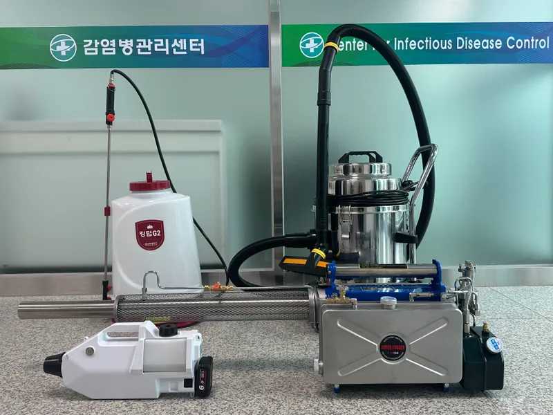 사진설명 = 방역소독기