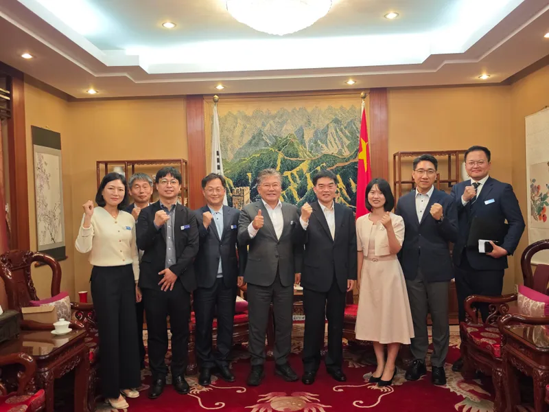 사진설명 = 영광군, 주광주중국총영사 방문