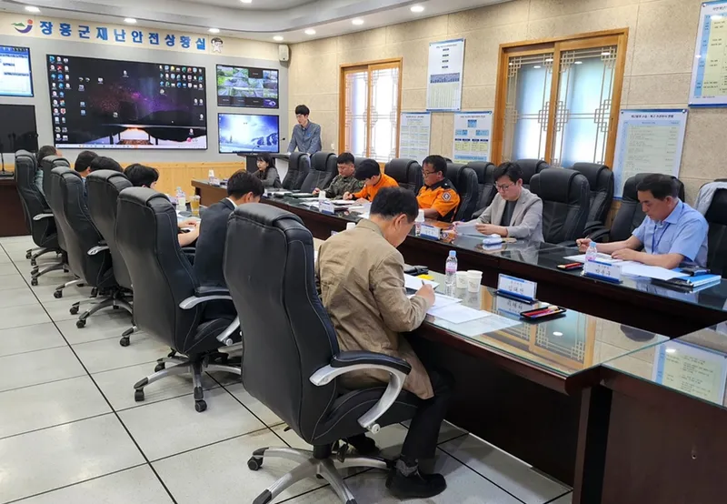 사진설명 = 장흥군, 2025년 재난대응 안전한국훈련 오는 6월 12일 실시