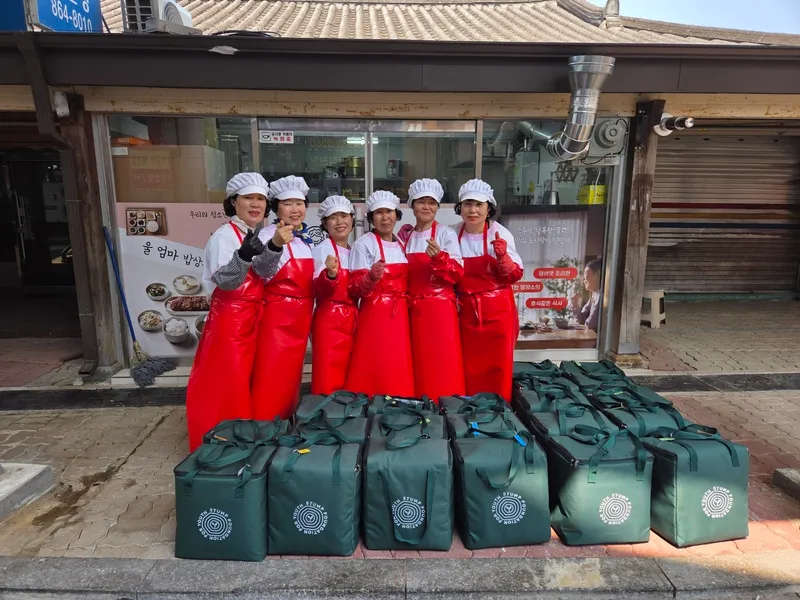 사진설명 = 전남장흥지역자활센터, ‘같이도시락’ 상반기 사업 종료