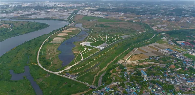 사진설명 = 나주 영산강정원