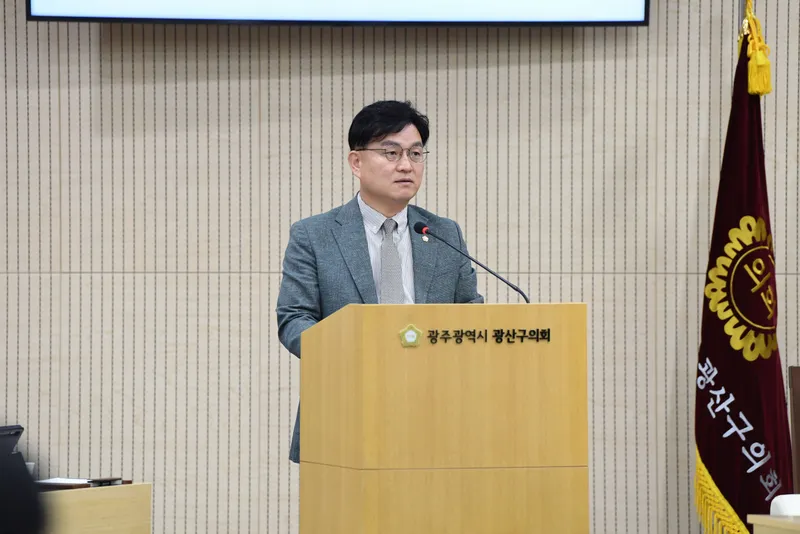 사진설명 = 공병철 광산구의원, “군 소음피해 6개학교 지원대책 마련해야”