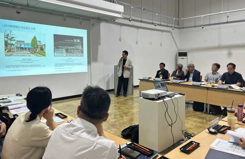 사진설명 = 나주시문화재단이 재단 출범 이후 처음으로 자문회의를 개최했다. (사진제공-나주시문화재단)