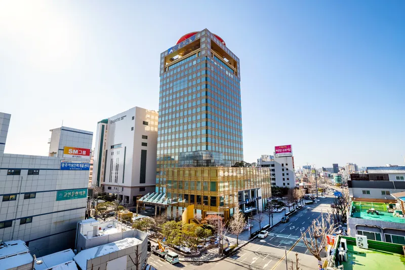 사진설명 = 광주은행전경